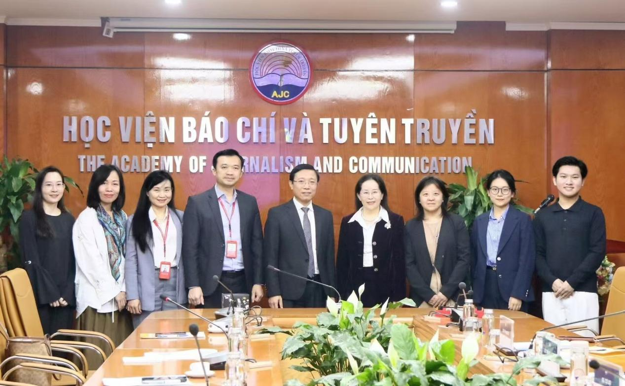 我院与“越南新闻与传播学院”持续开展中越新闻传播高等教育合作